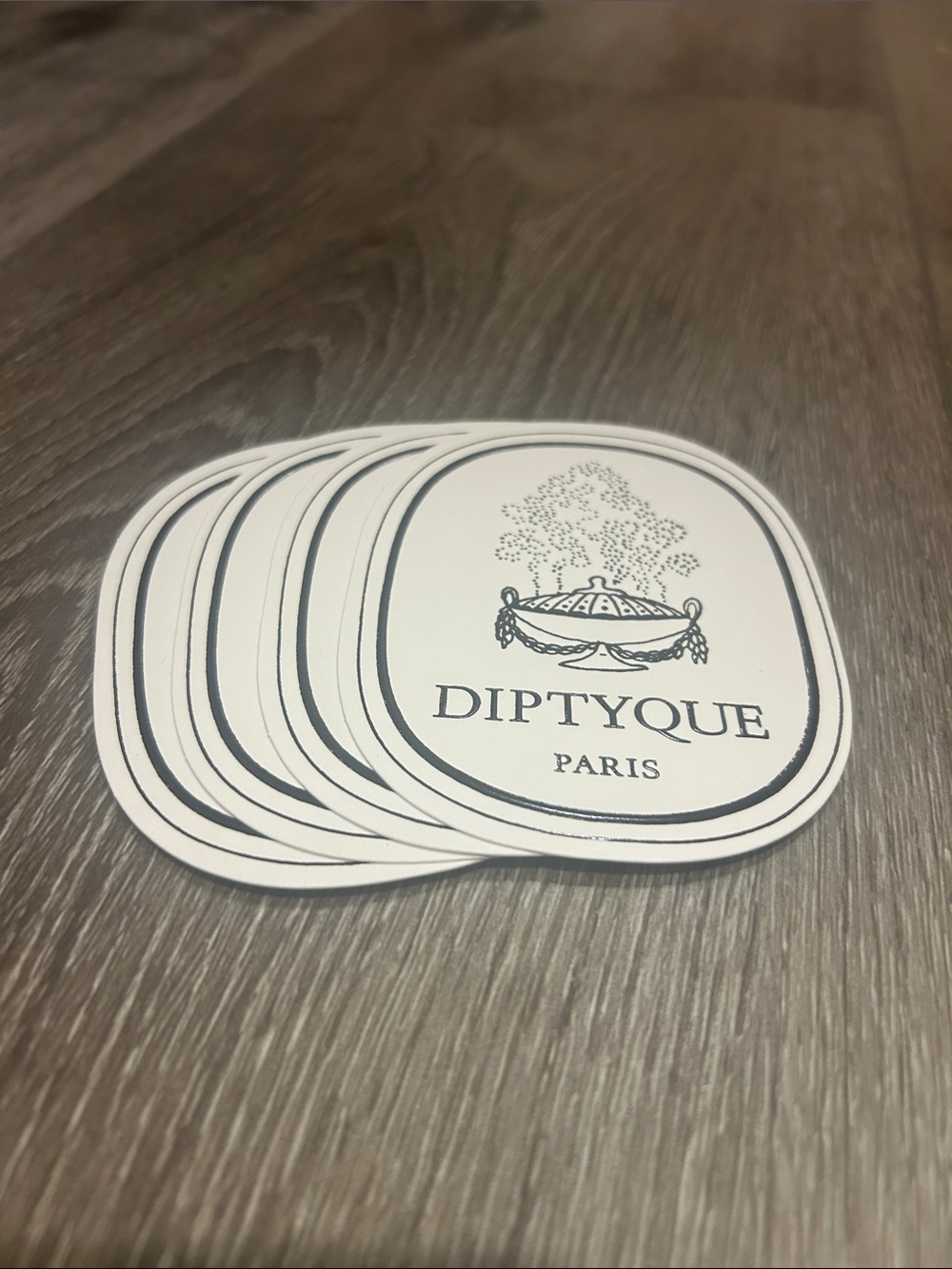 Diptyque 4-Small Notecards, Gift Tags & More / Authentic / New Never Used